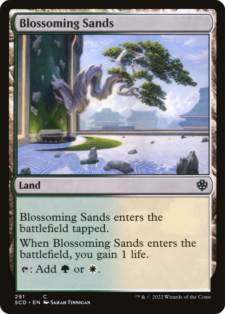 Blossoming Sands [Starter Commander Decks] | GnG Games