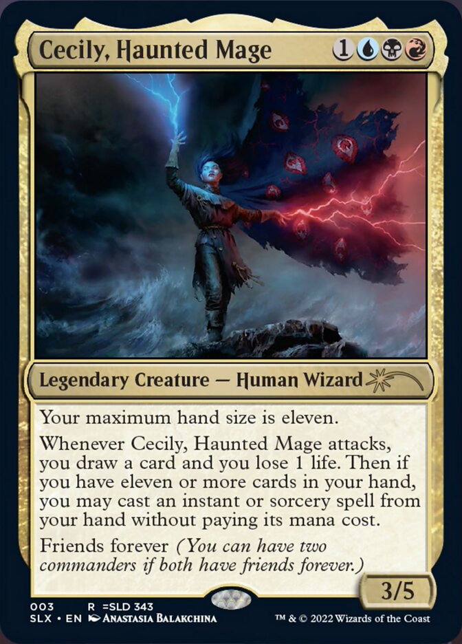 Cecily, Haunted Mage [Secret Lair: Universes Within] | GnG Games