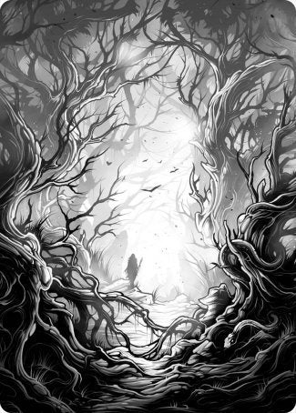 Forest 1 Art Card [Innistrad: Midnight Hunt Art Series] | GnG Games