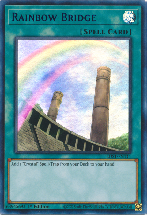 Rainbow Bridge (Blue) [LDS1-EN111] Ultra Rare | GnG Games