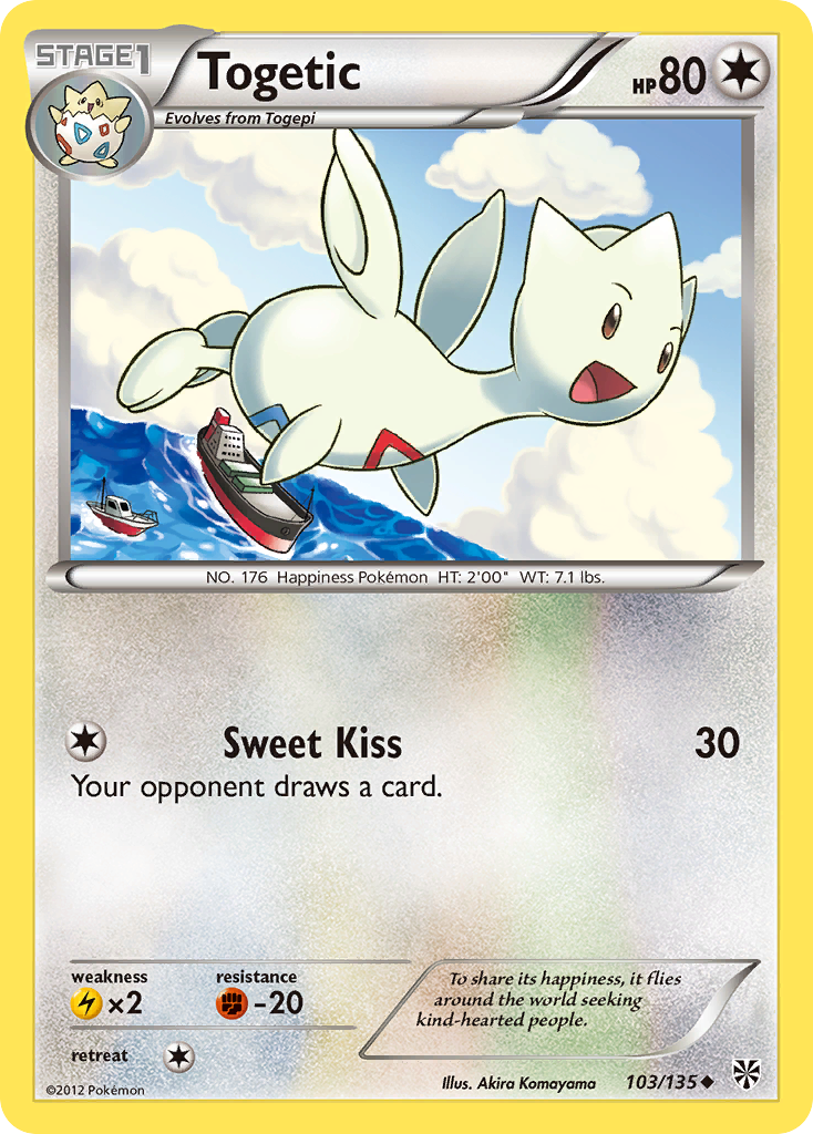 Togetic (103/135) [Black & White: Plasma Storm] | GnG Games