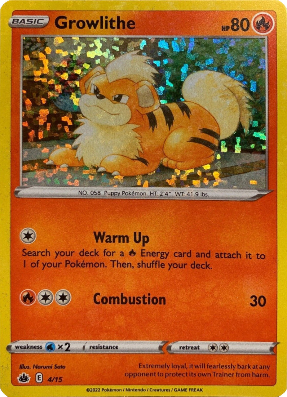 Growlithe (4/15) [McDonald's Promos: Match Battle] | GnG Games