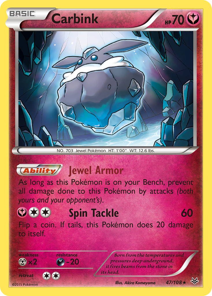 Carbink (47/108) [XY: Roaring Skies] | GnG Games