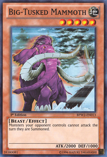 Big-Tusked Mammoth [BPW2-EN013] Super Rare | GnG Games