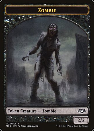 Zombie Token [Mythic Edition Tokens] | GnG Games