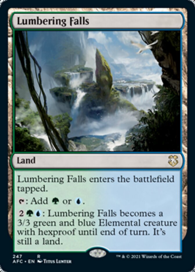 Lumbering Falls [Dungeons & Dragons: Adventures in the Forgotten Realms Commander] | GnG Games