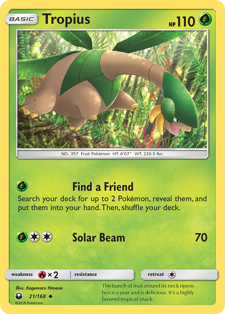 Tropius (21/168) [Sun & Moon: Celestial Storm] | GnG Games