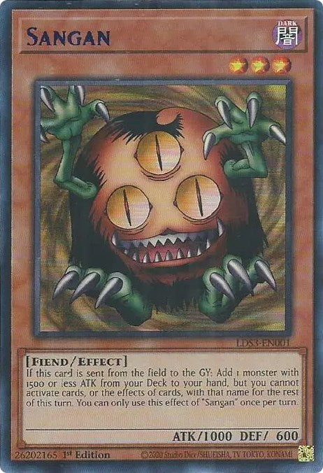 Sangan (Blue) [LDS3-EN001] Ultra Rare | GnG Games