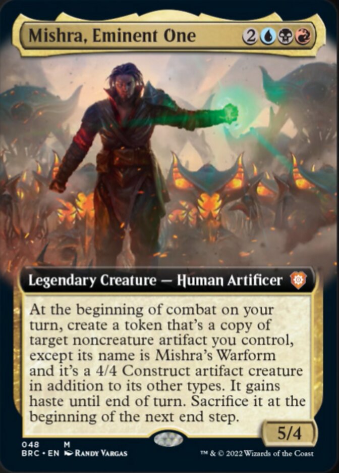 Mishra, Eminent One (Extended Art) [The Brothers' War Commander] | GnG Games