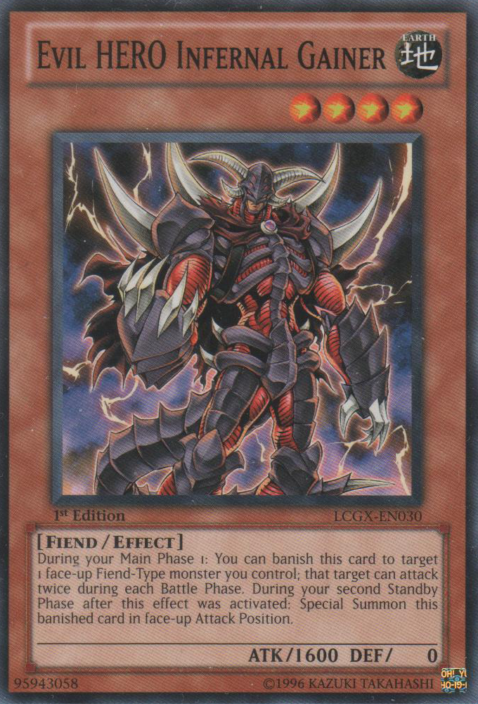 Evil HERO Infernal Gainer [LCGX-EN030] Common | GnG Games