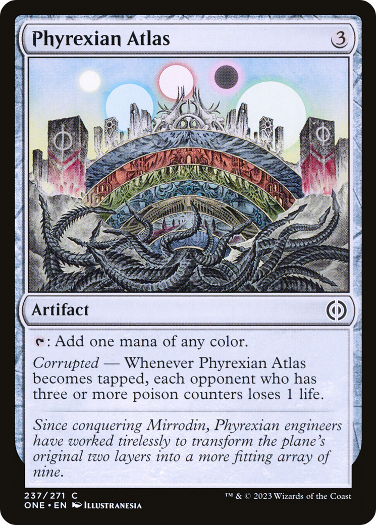 Phyrexian Atlas [Phyrexia: All Will Be One] | GnG Games