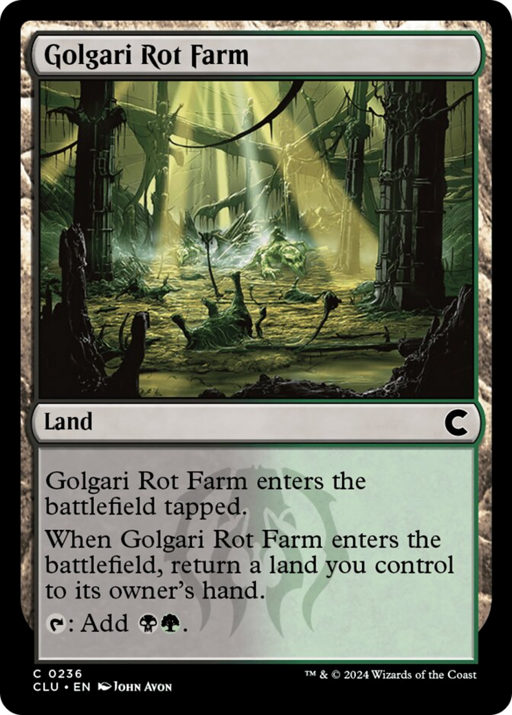 Golgari Rot Farm [Ravnica: Clue Edition] | GnG Games