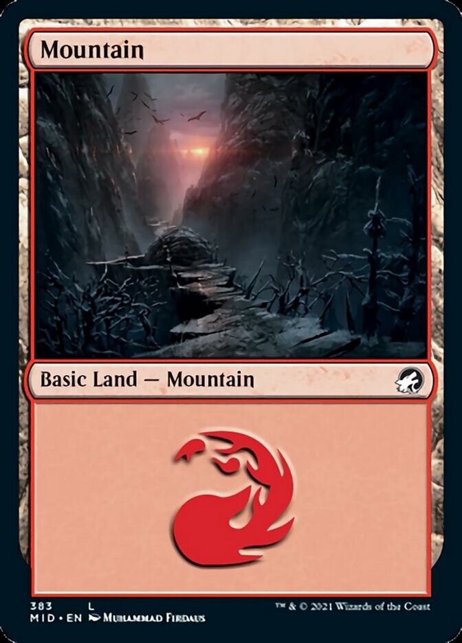 Mountain (383) [Innistrad: Midnight Hunt] | GnG Games