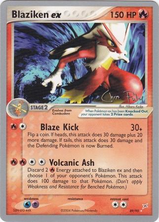 Blaziken ex (89/95) (Blaziken Tech - Chris Fulop) [World Championships 2004] | GnG Games