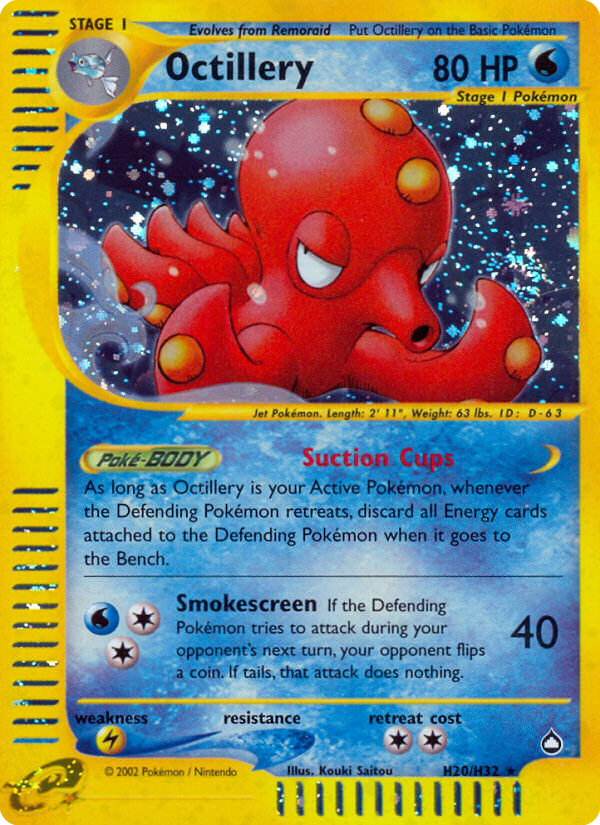 Octillery (H20/H32) [Aquapolis] | GnG Games