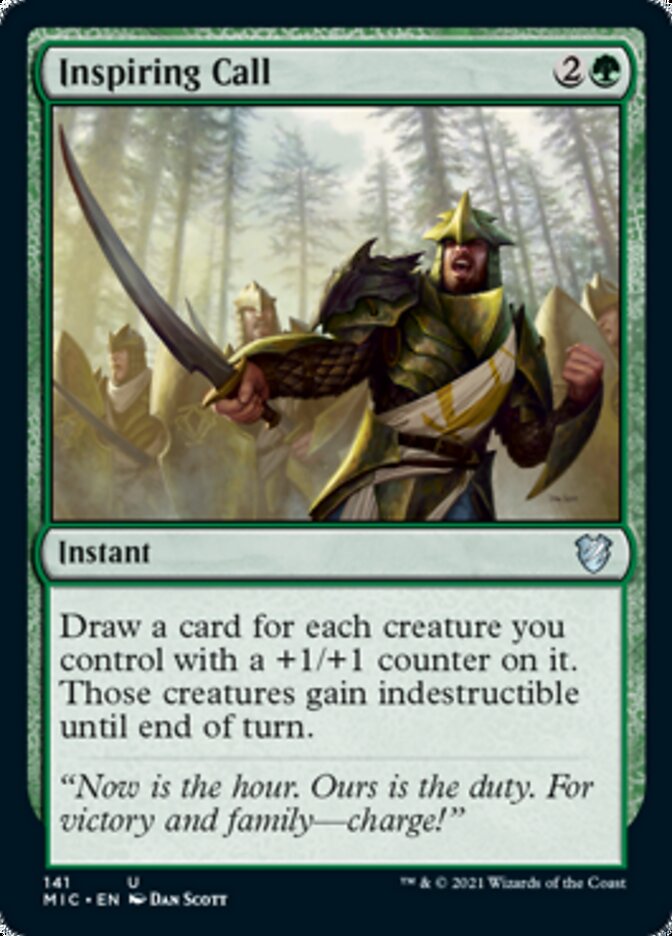 Inspiring Call [Innistrad: Midnight Hunt Commander] | GnG Games
