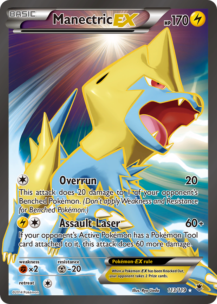 Manectric EX (113/119) [XY: Phantom Forces] | GnG Games