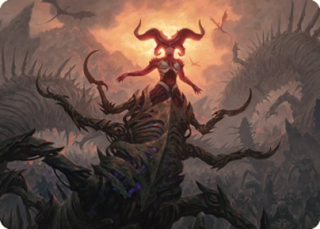 Sheoldred, the Apocalypse Art Card [Dominaria United Art Series] | GnG Games