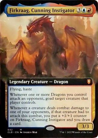 Firkraag, Cunning Instigator (Extended Art) [Commander Legends: Battle for Baldur's Gate] | GnG Games
