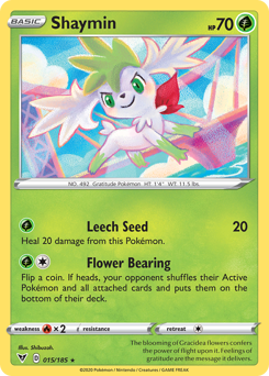 Shaymin (015/185) [Sword & Shield: Vivid Voltage] | GnG Games