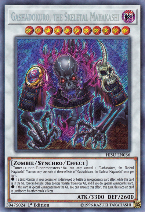 Gashadokuro, the Skeletal Mayakashi [HISU-EN036] Secret Rare | GnG Games