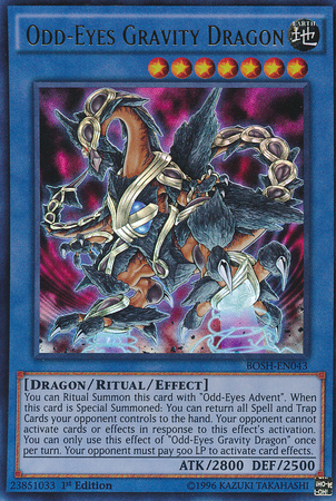 Odd-Eyes Gravity Dragon [BOSH-EN043] Ultra Rare | GnG Games