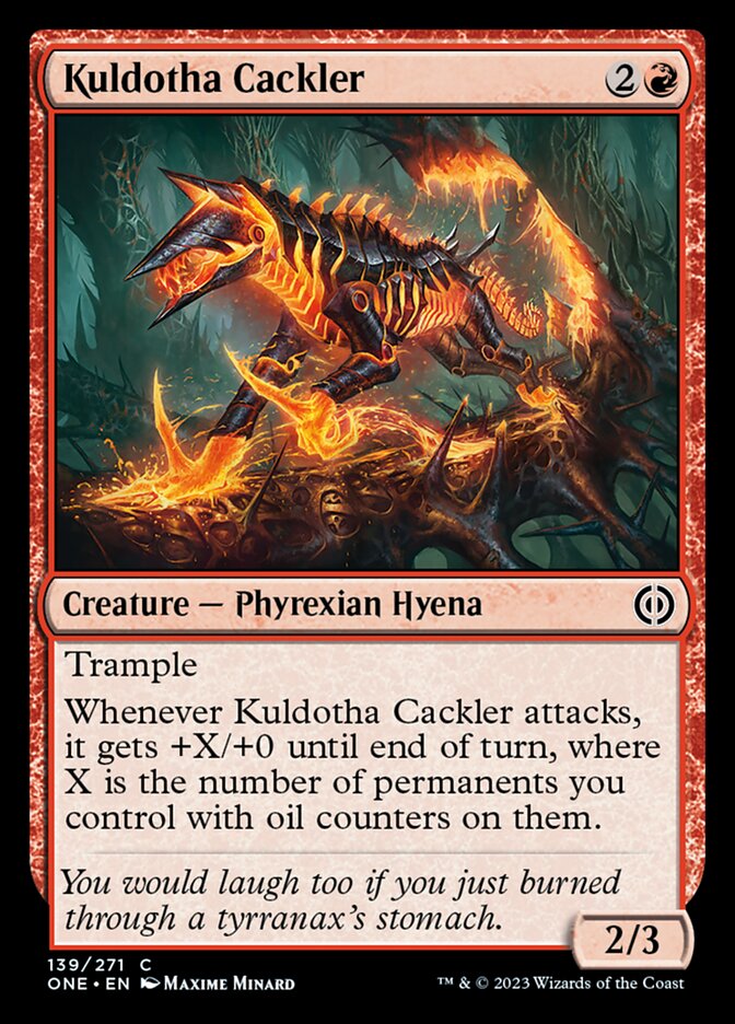 Kuldotha Cackler [Phyrexia: All Will Be One] | GnG Games