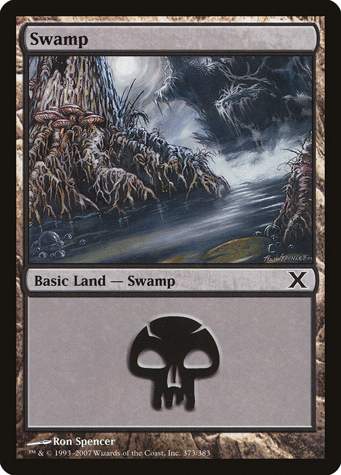 Swamp (373) [Tenth Edition] | GnG Games