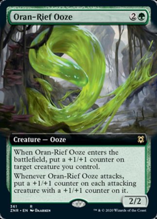 Oran-Rief Ooze (Extended Art) [Zendikar Rising] | GnG Games
