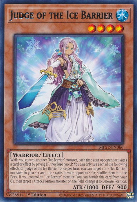 Judge of the Ice Barrier [MP22-EN066] Rare | GnG Games