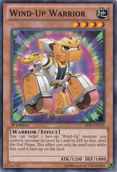 Wind-Up Warrior [BP01-EN170] Common | GnG Games