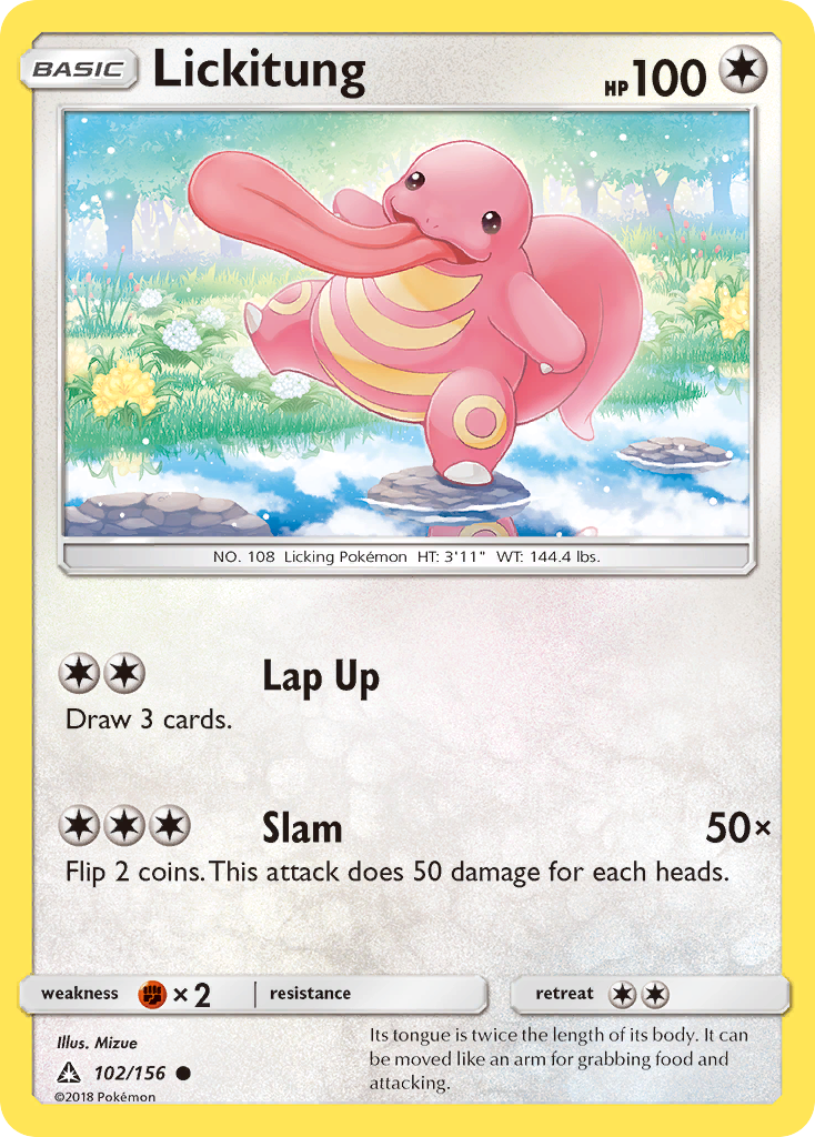 Lickitung (102/156) [Sun & Moon: Ultra Prism] | GnG Games