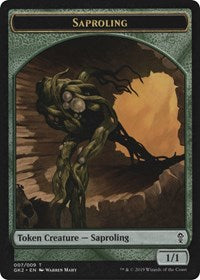 Saproling // Wurm Token [Ravnica Allegiance: Guild Kits] | GnG Games