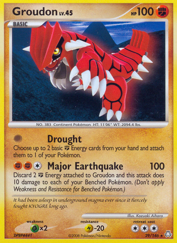 Groudon (29/146) [Diamond & Pearl: Legends Awakened] | GnG Games