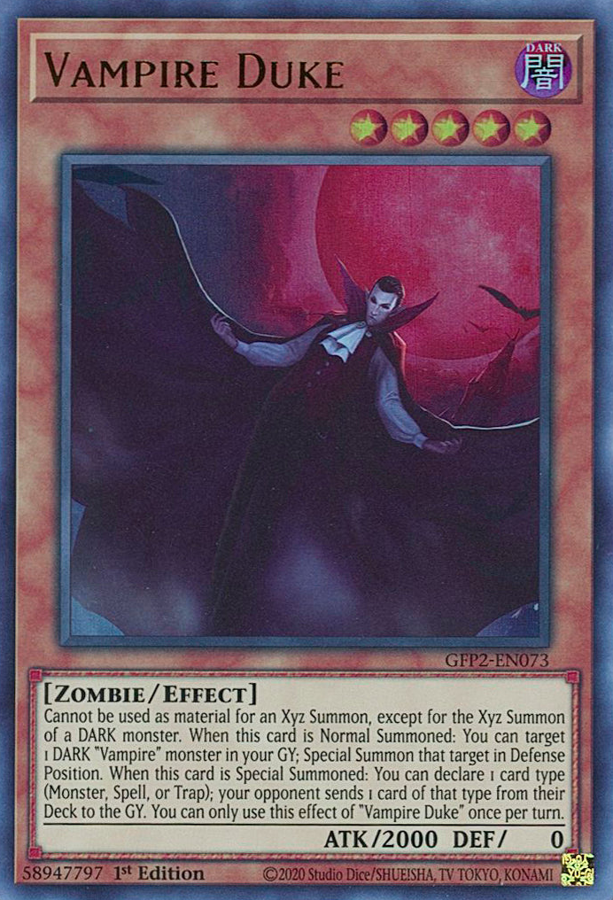 Vampire Duke [GFP2-EN073] Ultra Rare | GnG Games