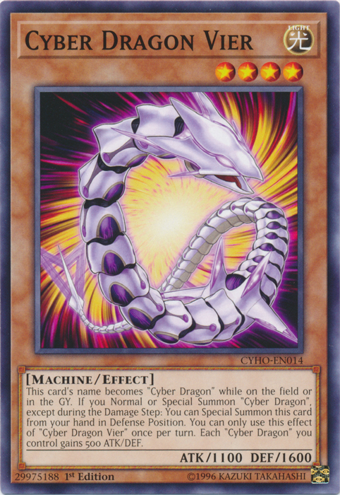 Cyber Dragon Vier [CYHO-EN014] Common | GnG Games