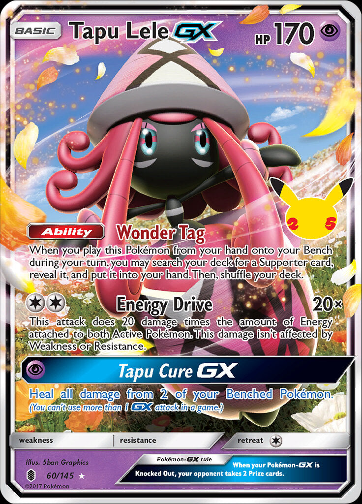 Tapu Lele GX (60/145) [Celebrations: 25th Anniversary - Classic Collection] | GnG Games