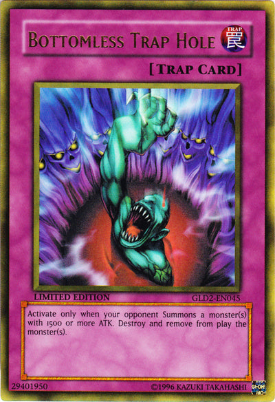 Bottomless Trap Hole [GLD2-EN045] Ultra Rare | GnG Games