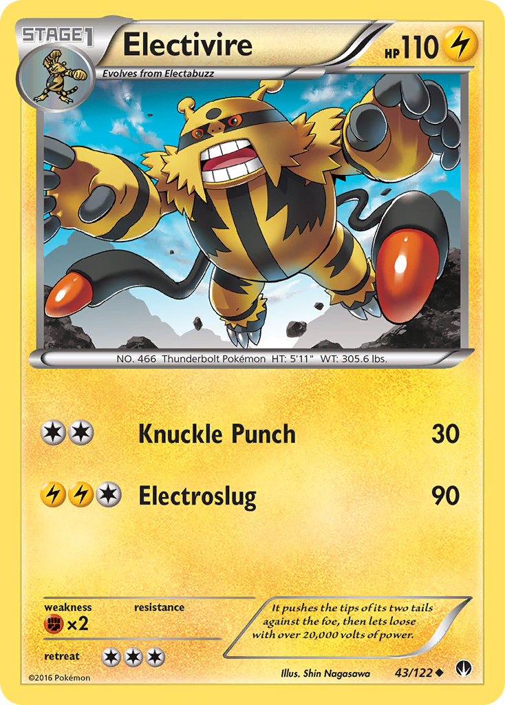 Electivire (43/122) [XY: BREAKpoint] | GnG Games