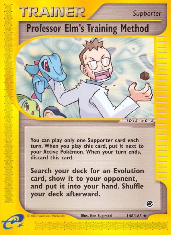 Professor Elm's Training Method (148/165) [Expedition: Base Set] | GnG Games