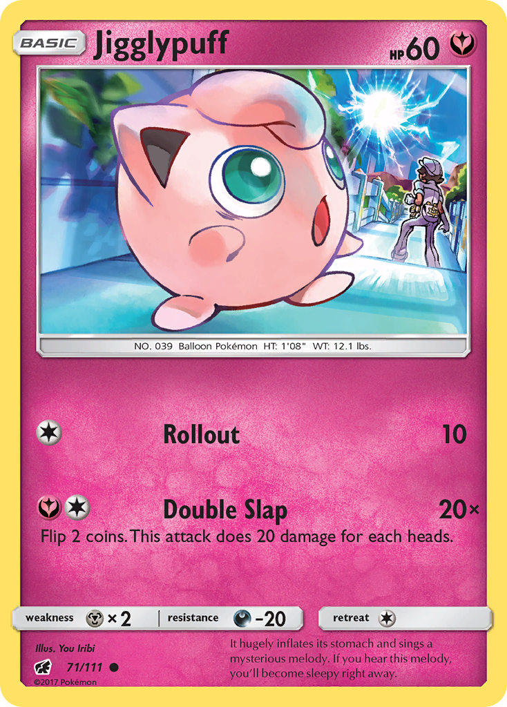 Jigglypuff (71/111) [Sun & Moon: Crimson Invasion] | GnG Games