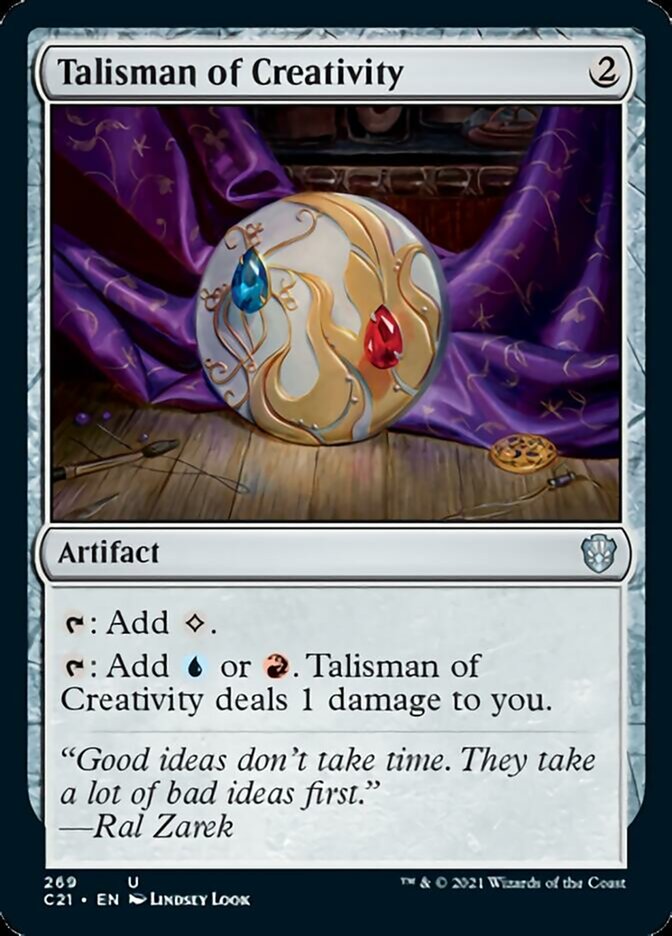 Talisman of Creativity [Commander 2021] | GnG Games