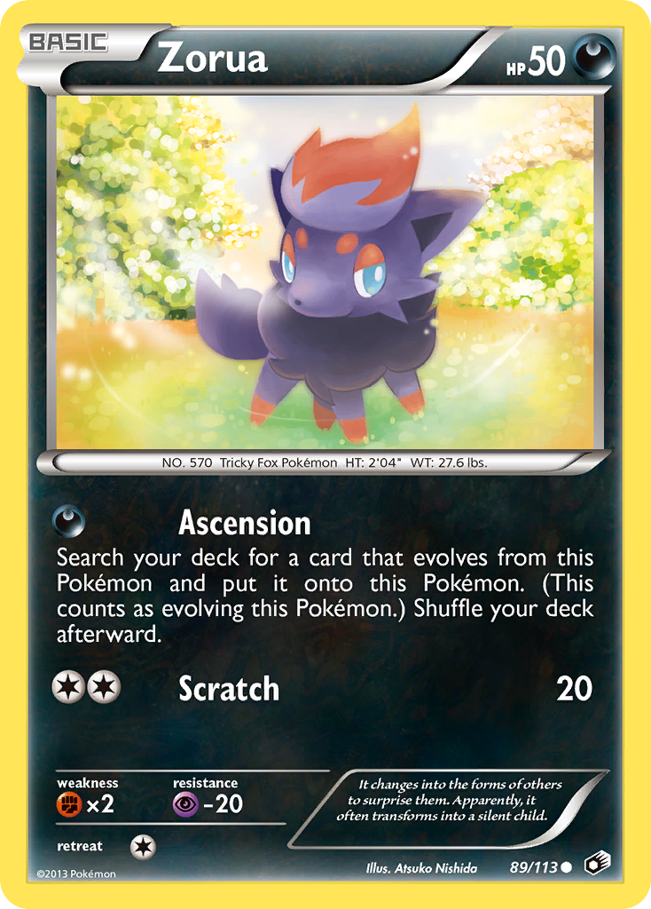 Zorua (89/113) [Black & White: Legendary Treasures] | GnG Games