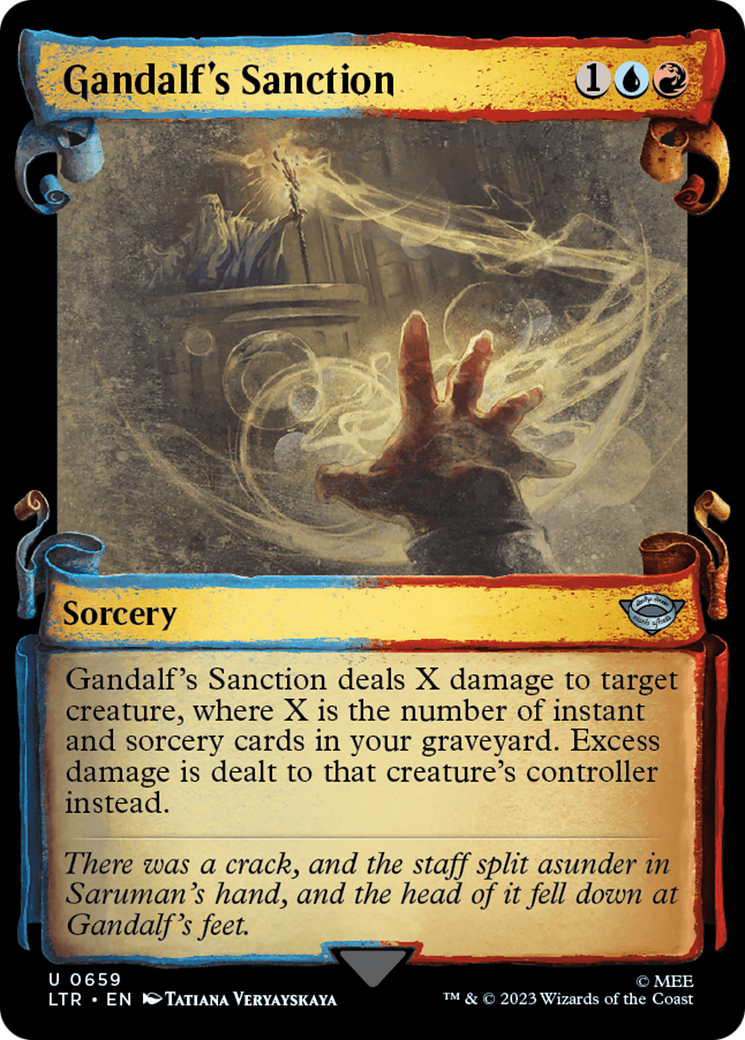 Gandalf's Sanction [The Lord of the Rings: Tales of Middle-Earth Showcase Scrolls] | GnG Games