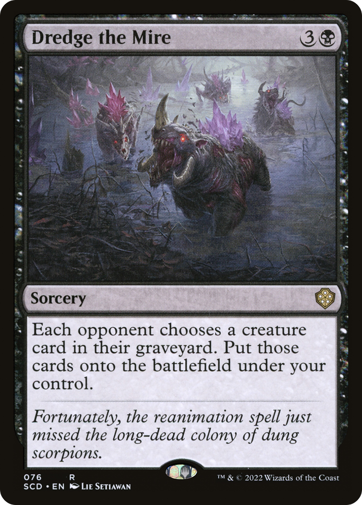 Dredge the Mire [Starter Commander Decks] | GnG Games