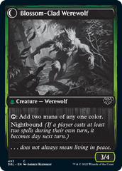 Weaver of Blossoms // Blossom-Clad Werewolf [Innistrad: Double Feature] | GnG Games