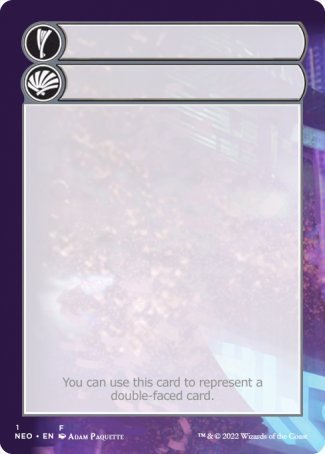 Helper Card (1/9) [Kamigawa: Neon Dynasty Tokens] | GnG Games