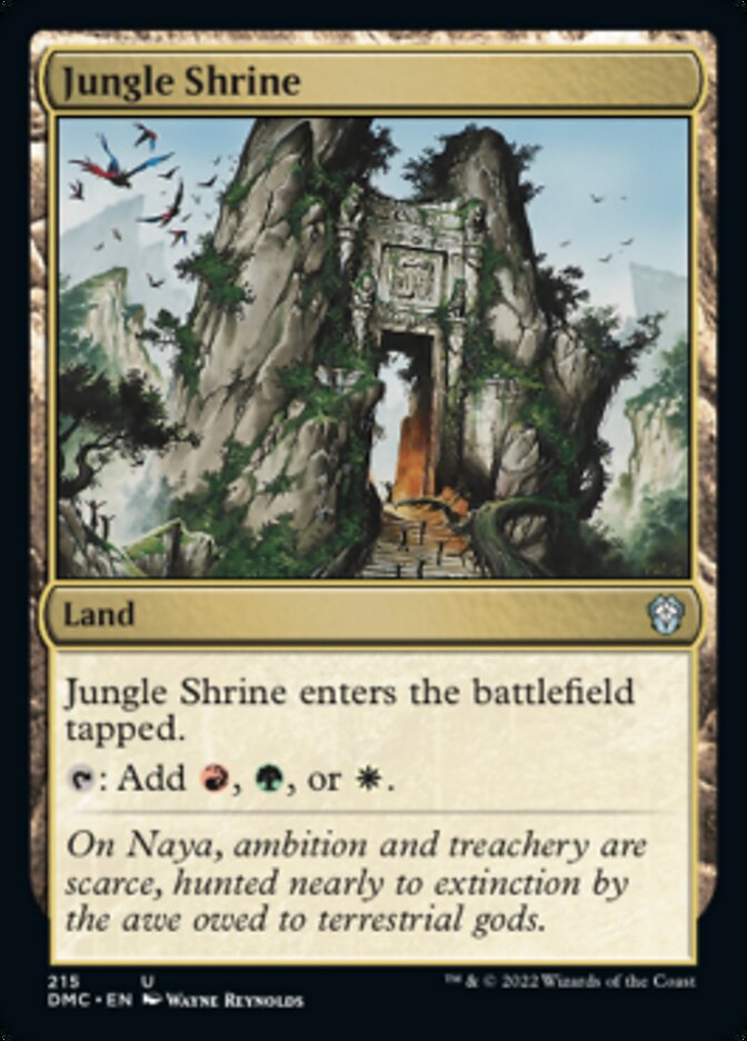 Jungle Shrine [Dominaria United Commander] | GnG Games