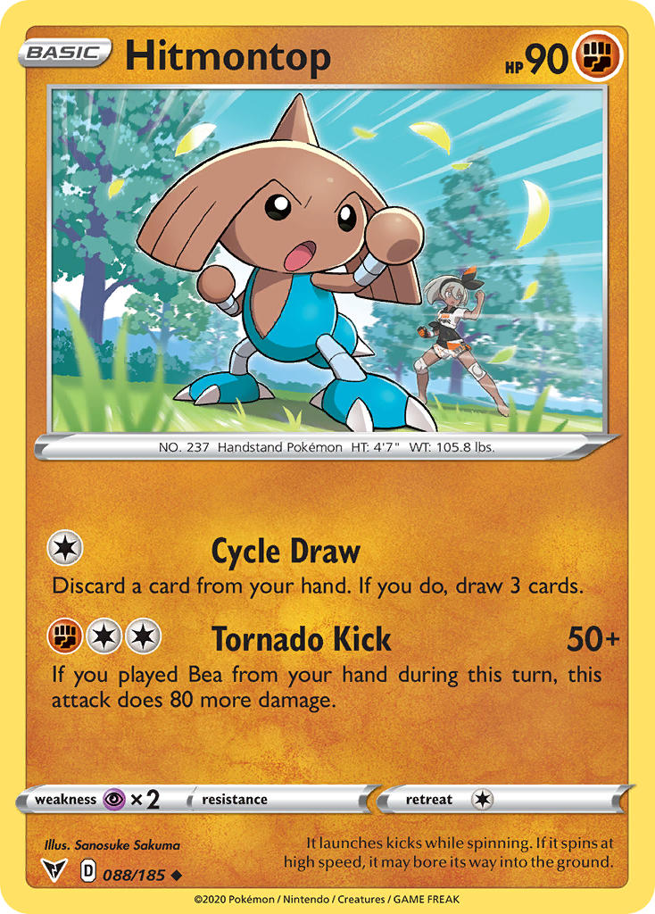 Hitmontop (088/185) [Sword & Shield: Vivid Voltage] | GnG Games