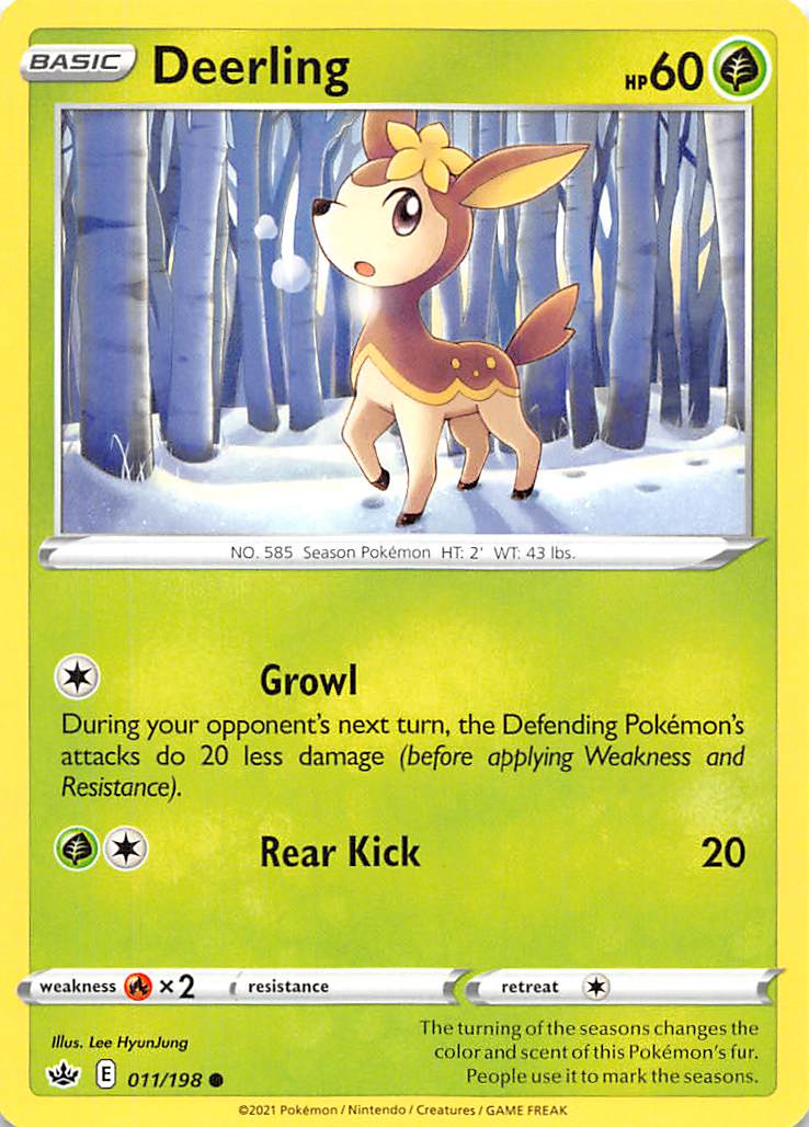 Deerling (011/198) [Sword & Shield: Chilling Reign] | GnG Games